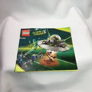 LEGO-Alien Conquest-instructions for, UFO Abduction-(7052)-Manual ONLY